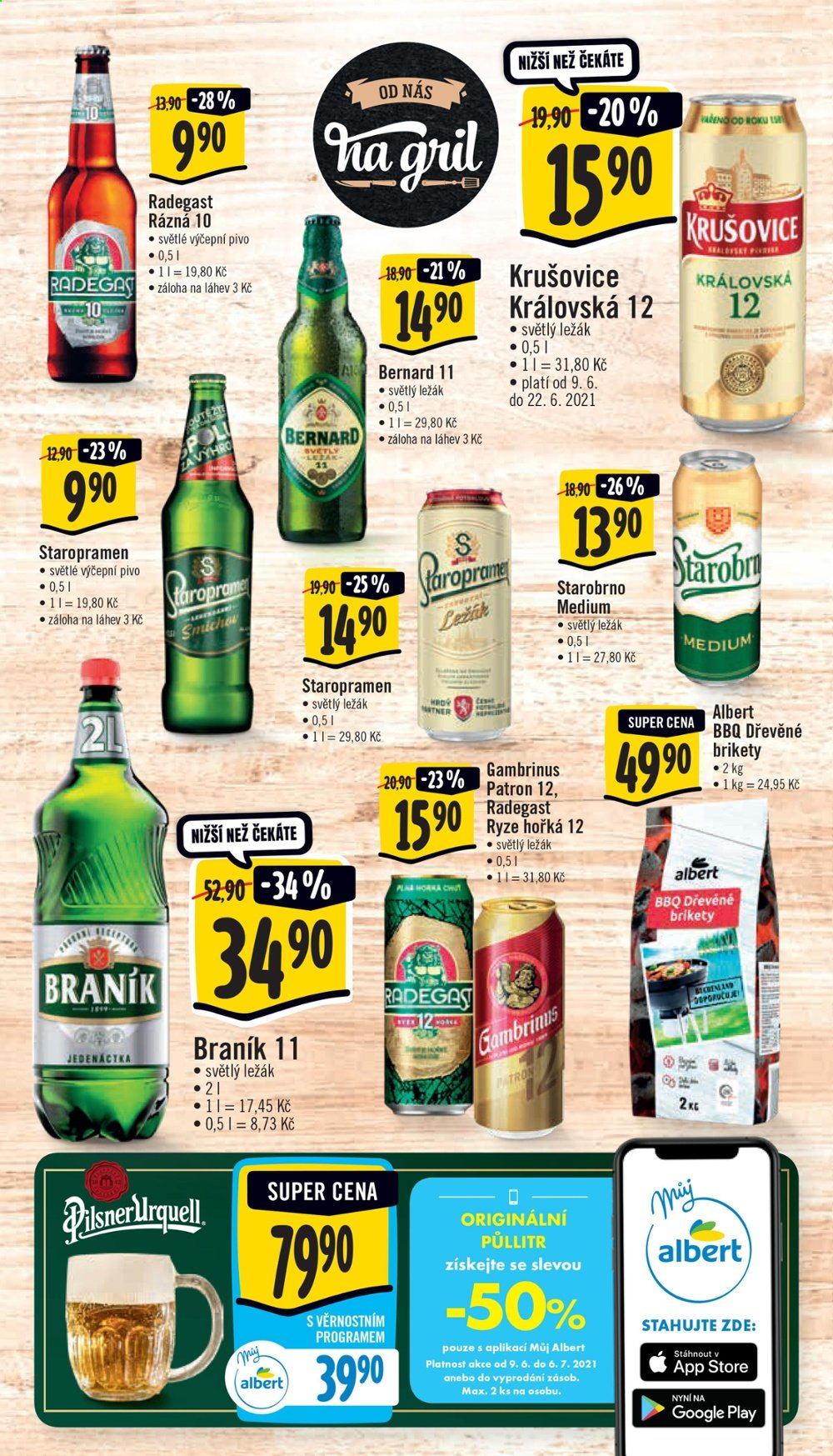 Leták Albert Supermarket - 9.6.2021 - 15.6.2021. Strana 3