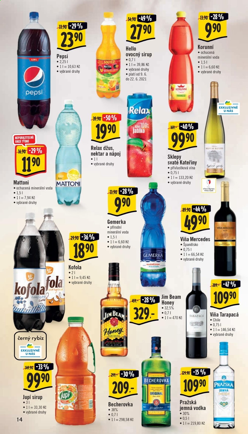 Leták Albert Supermarket - 9.6.2021 - 15.6.2021. Strana 14