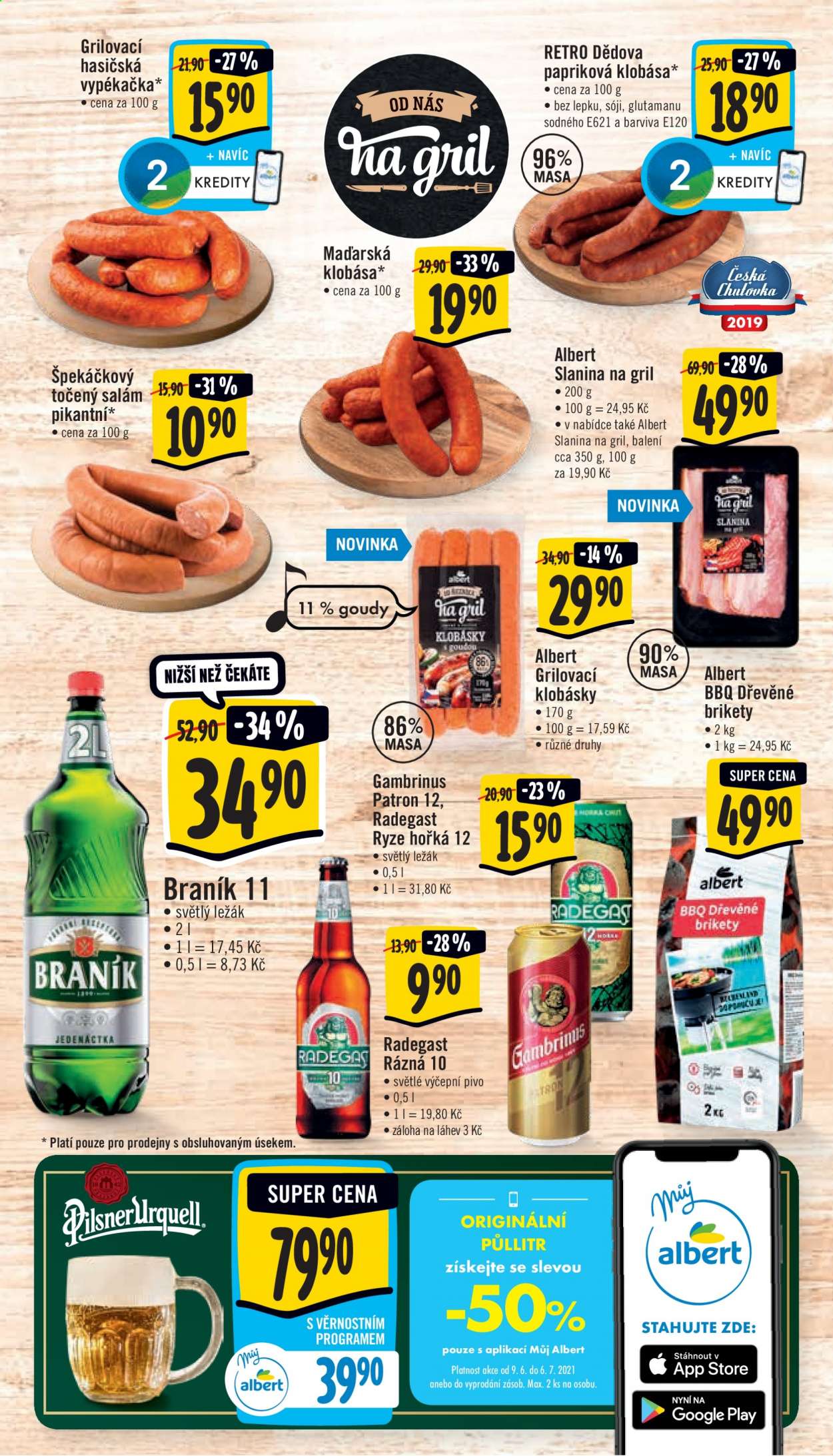 Leták Albert Supermarket - 9.6.2021 - 15.6.2021. Strana 3