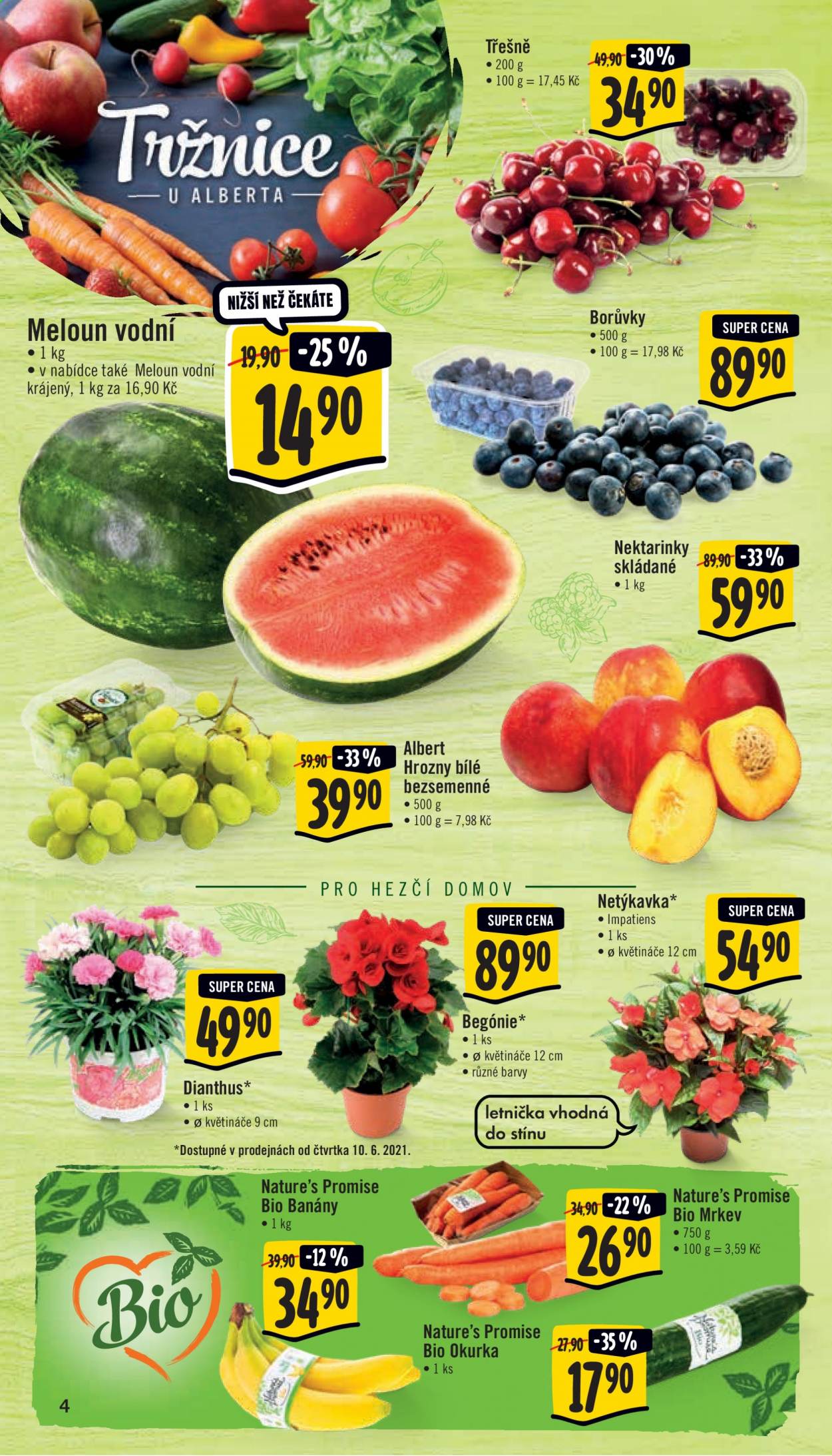 Leták Albert Supermarket - 9.6.2021 - 15.6.2021. Strana 4