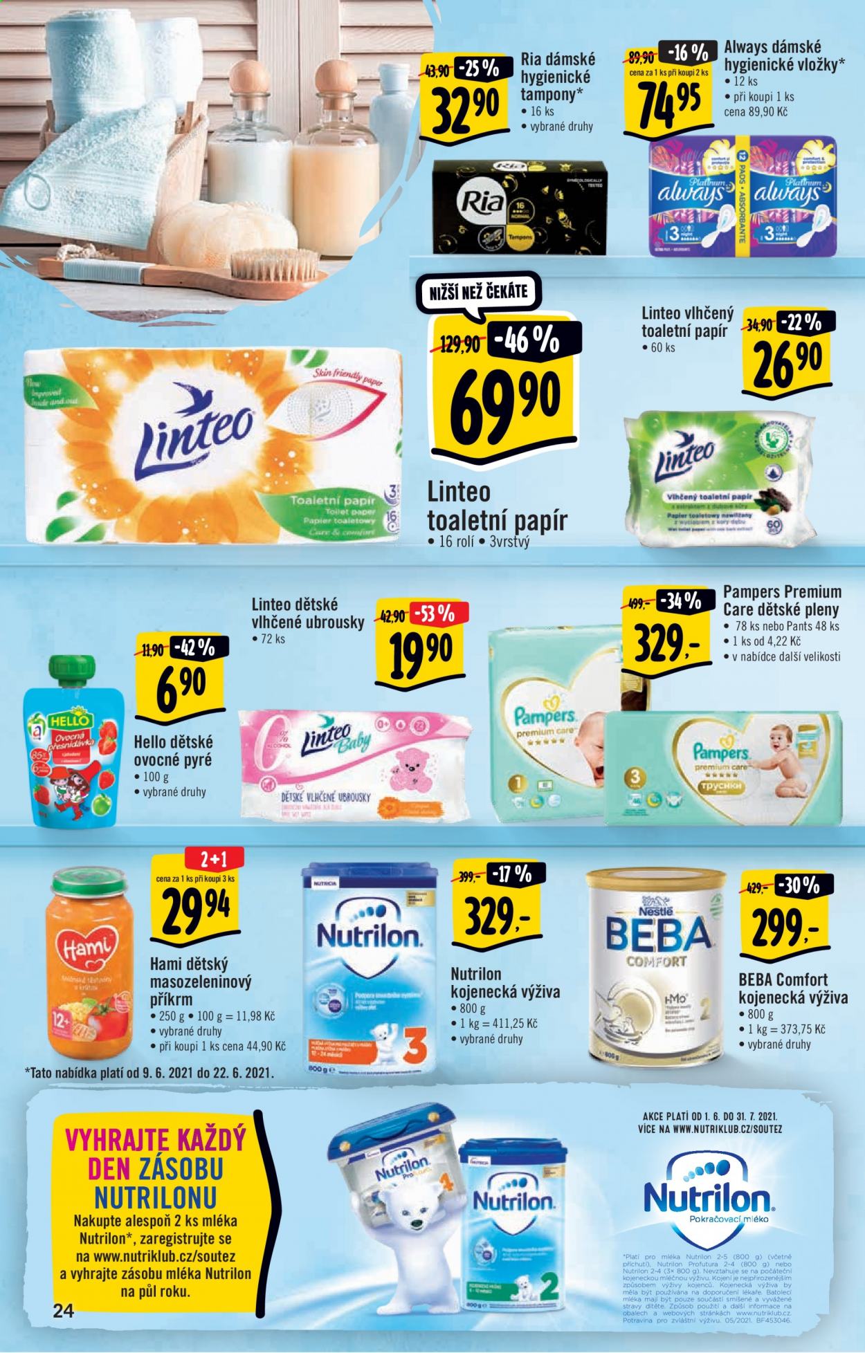 Leták Albert Hypermarket - 9.6.2021 - 15.6.2021. Strana 24