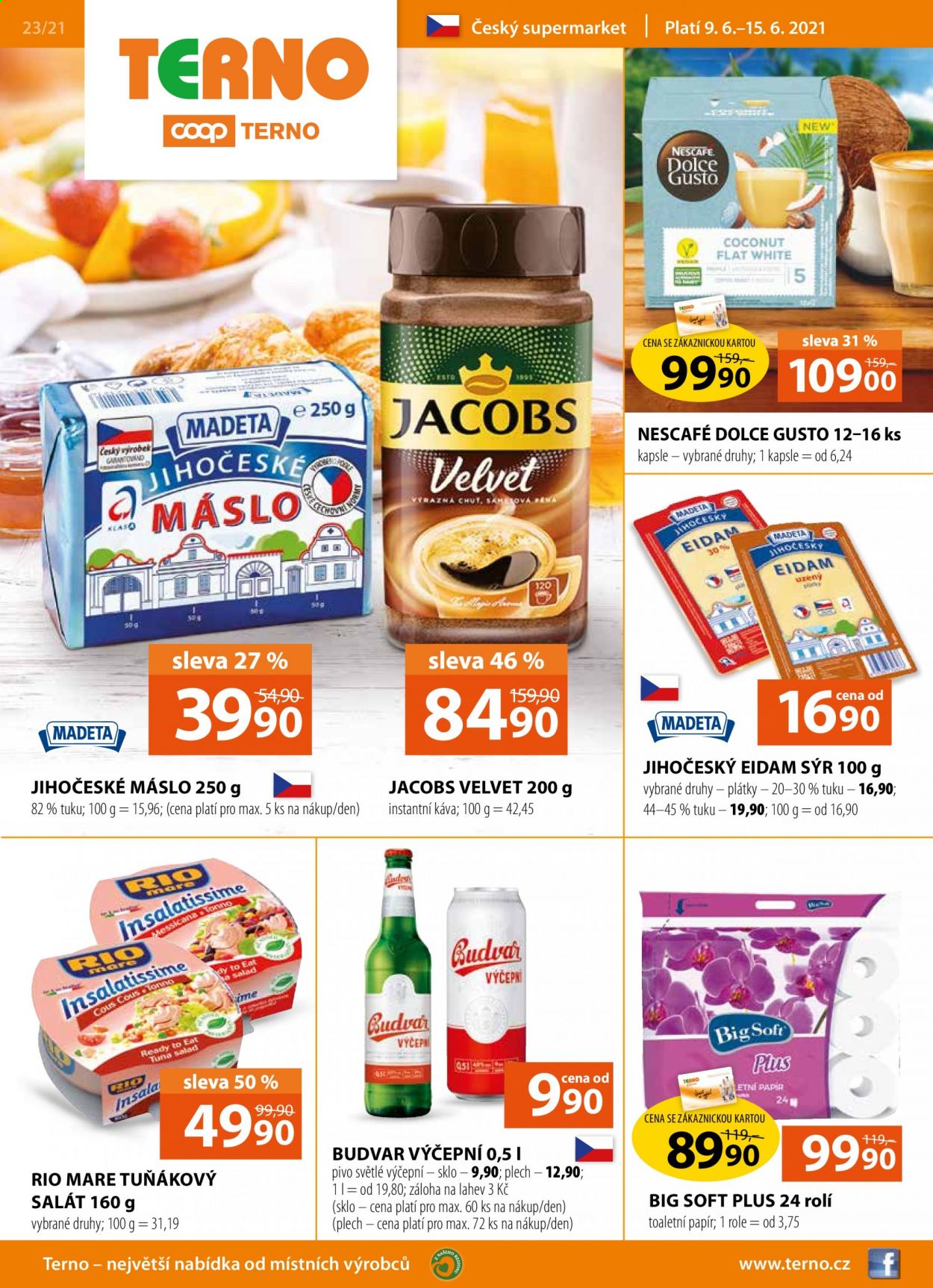 Leták coop TERNO - 9.6.2021 - 15.6.2021. Strana 1