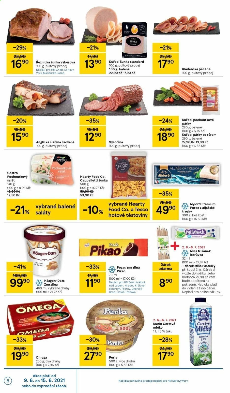 Leták TESCO - 9.6.2021 - 15.6.2021. Strana 8