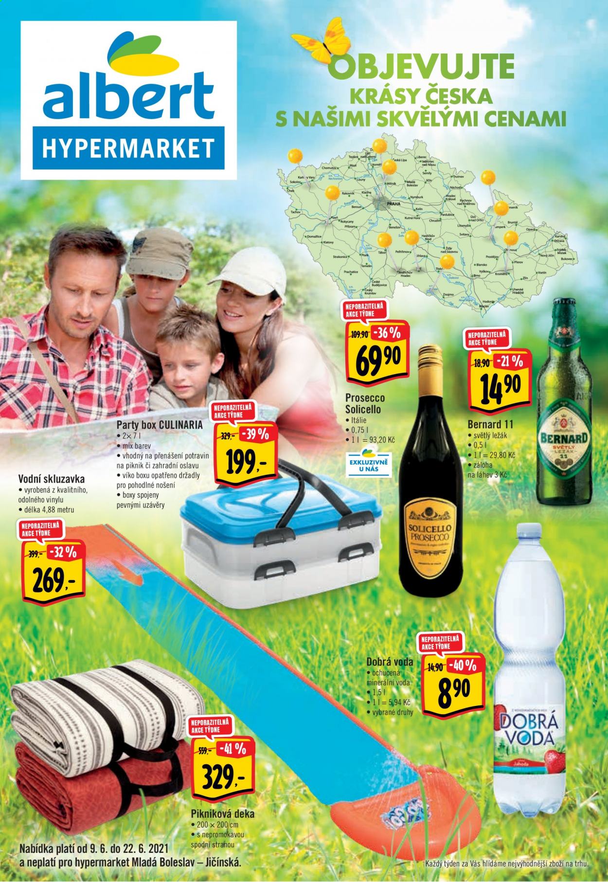 Leták Albert Hypermarket - 9.6.2021 - 22.6.2021. Strana 1