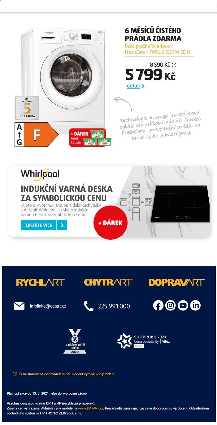 Leták DATART - 8.6.2021 - 13.6.2021. Strana 4