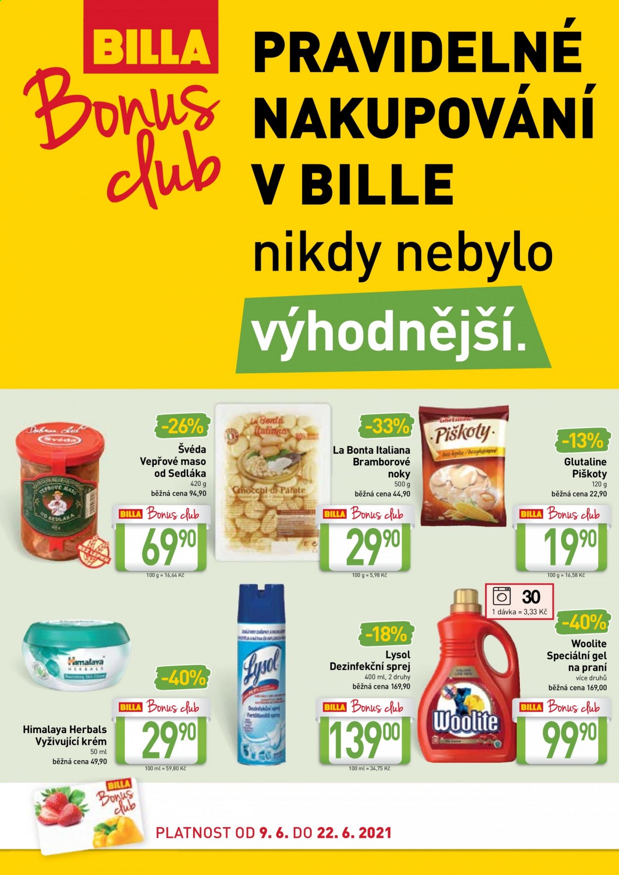 Leták BILLA - 9.6.2021 - 22.6.2021. Strana 2