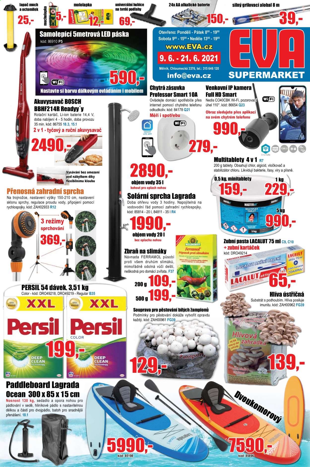 Leták EVA supermarket - 9.6.2021 - 21.6.2021. Strana 1