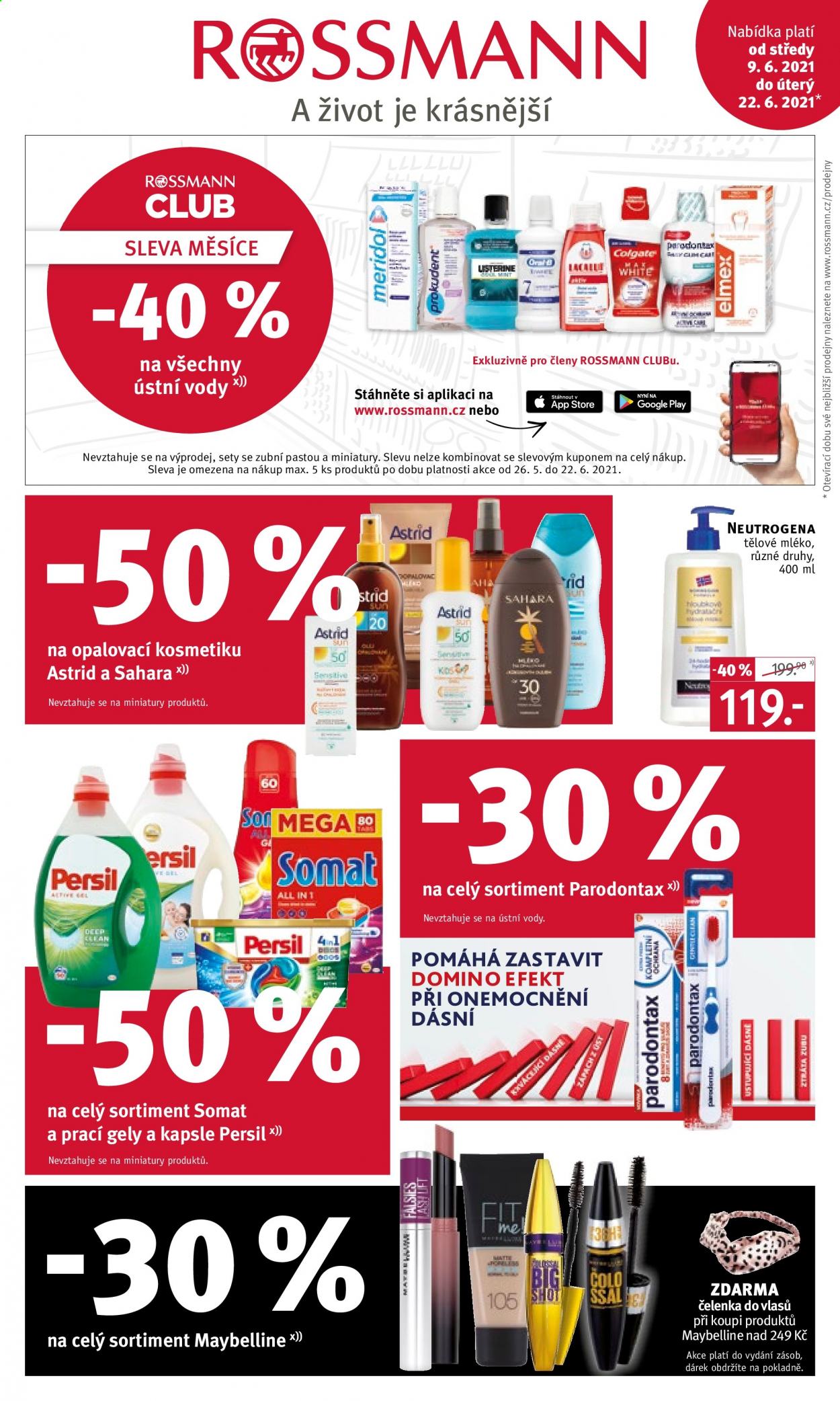 Leták ROSSMANN - 9.6.2021 - 22.6.2021. Strana 1