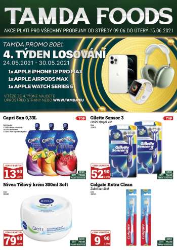 Leták Tamda Foods - 9.6.2021 - 15.6.2021.