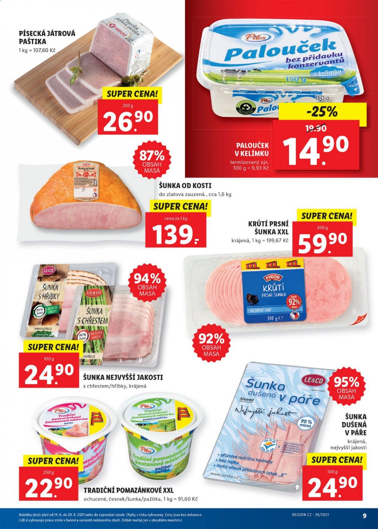 Leták Lidl - 14.6.2021 - 20.6.2021. Strana 9