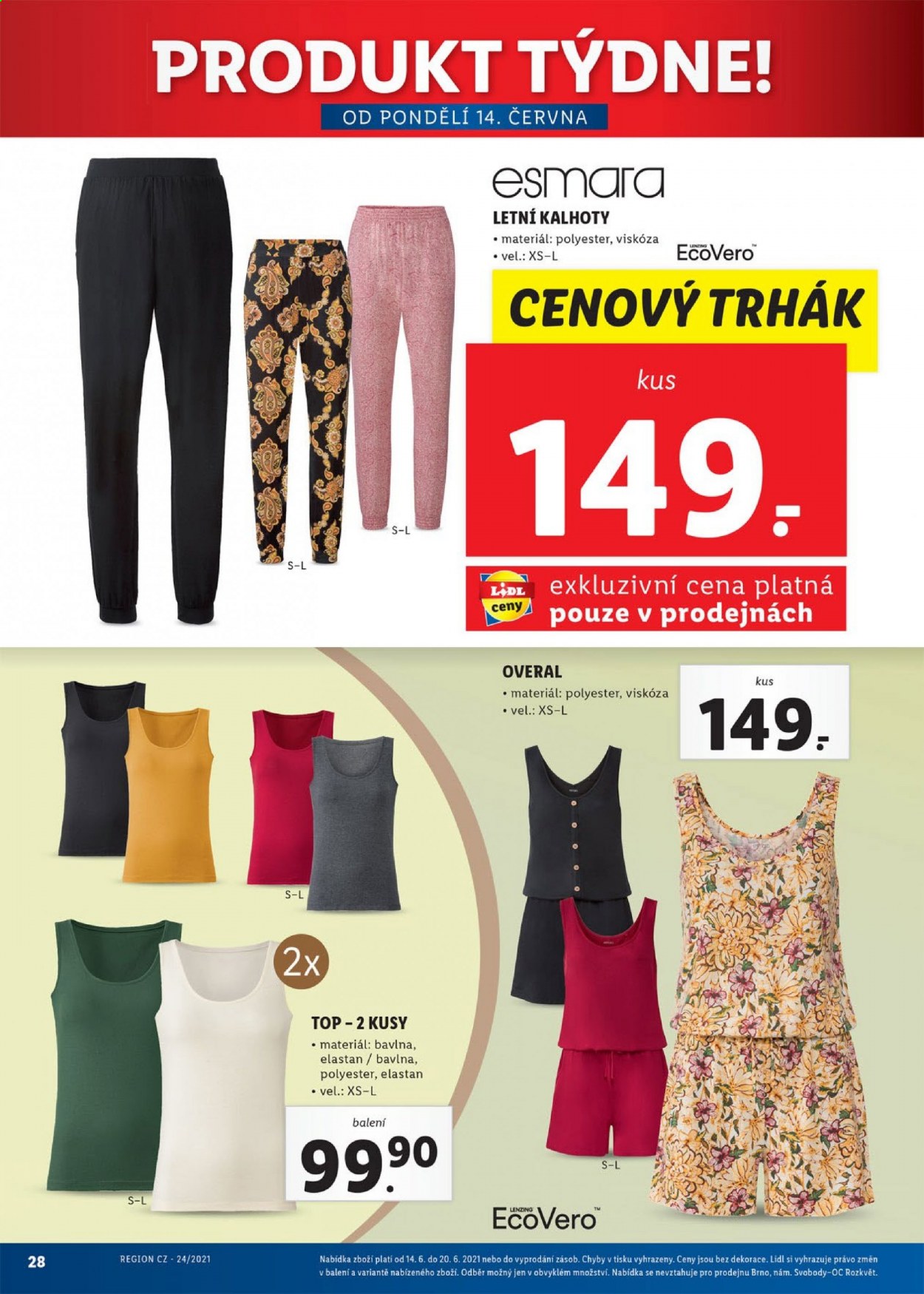 Leták Lidl - 14.6.2021 - 20.6.2021. Strana 28