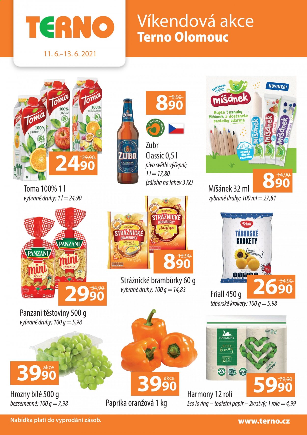 Leták coop TERNO - 11.6.2021 - 13.6.2021. Strana 1