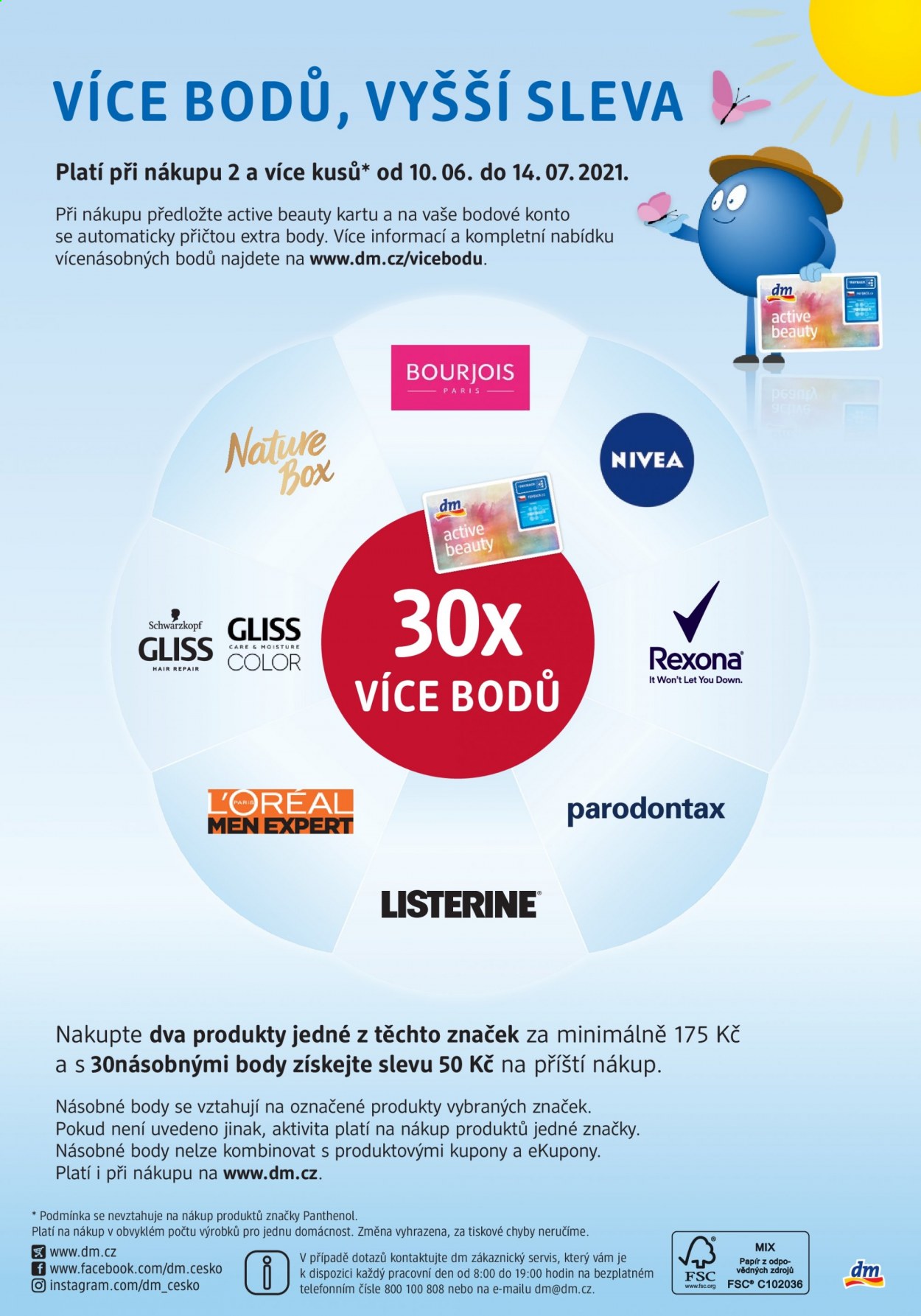 Leták dm drogerie - 10.6.2021 - 14.7.2021. Strana 32