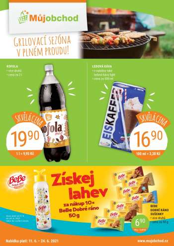 Leták Můj obchod - 11.6.2021 - 24.6.2021.