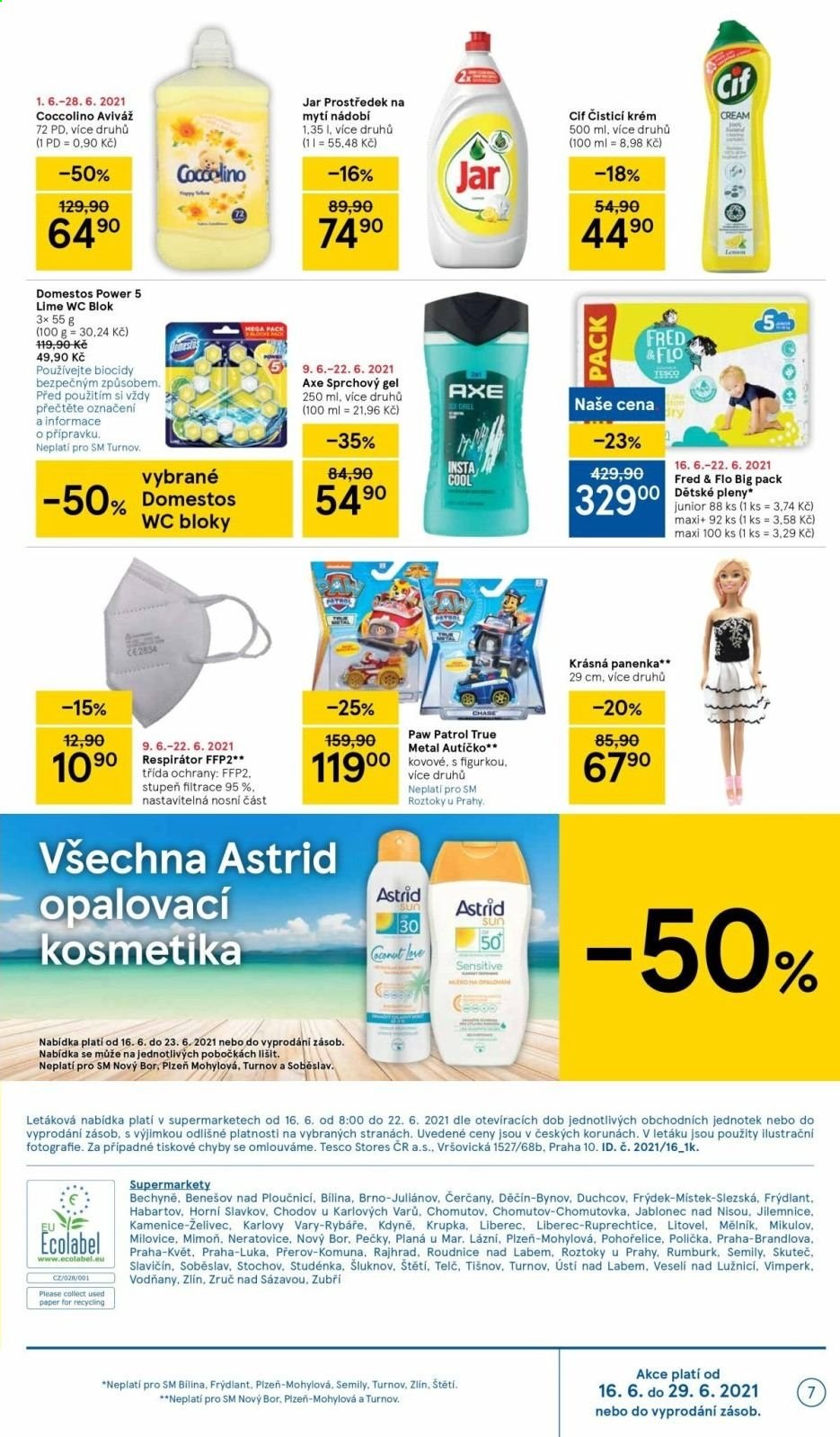 Leták TESCO supermarket - 16.6.2021 - 22.6.2021. Strana 7