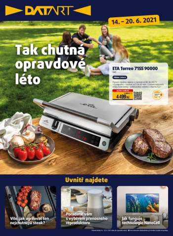 Leták DATART - 14.6.2021 - 20.6.2021.