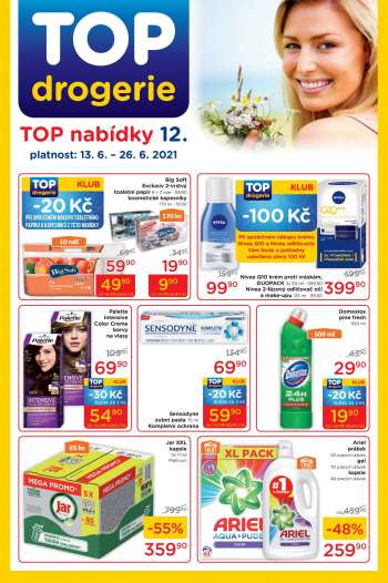 Leták TOP drogerie - 13.6.2021 - 26.6.2021.
