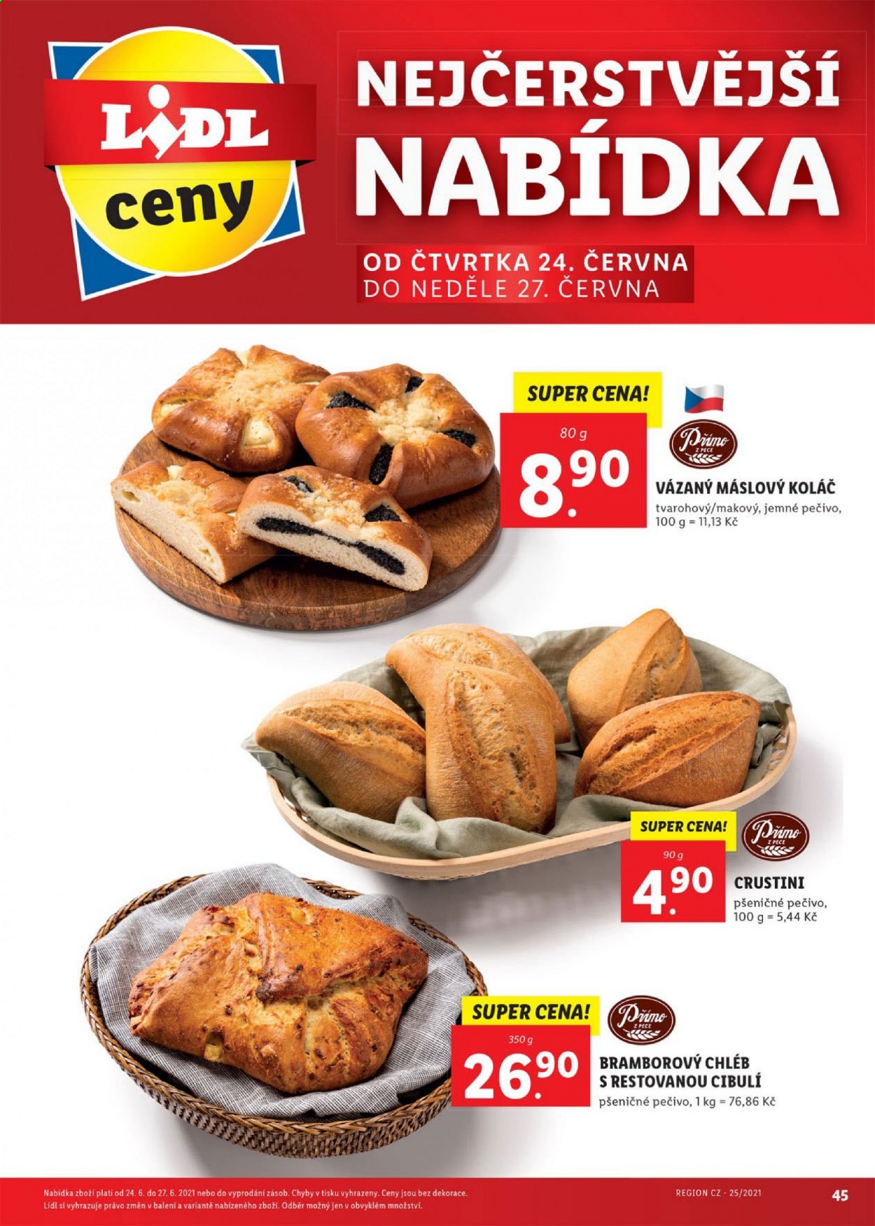 Leták Lidl - 21.6.2021 - 27.6.2021. Strana 45