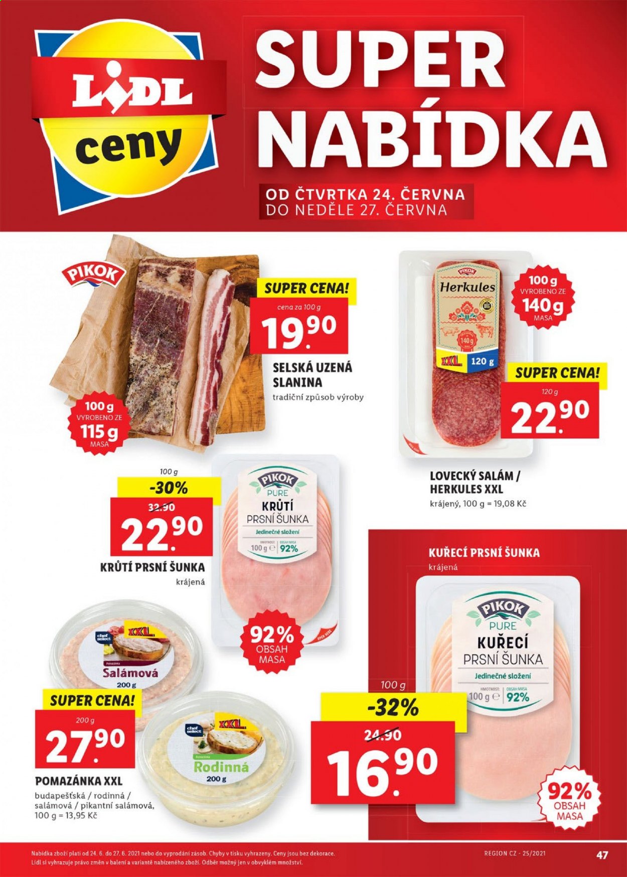 Leták Lidl - 21.6.2021 - 27.6.2021. Strana 47