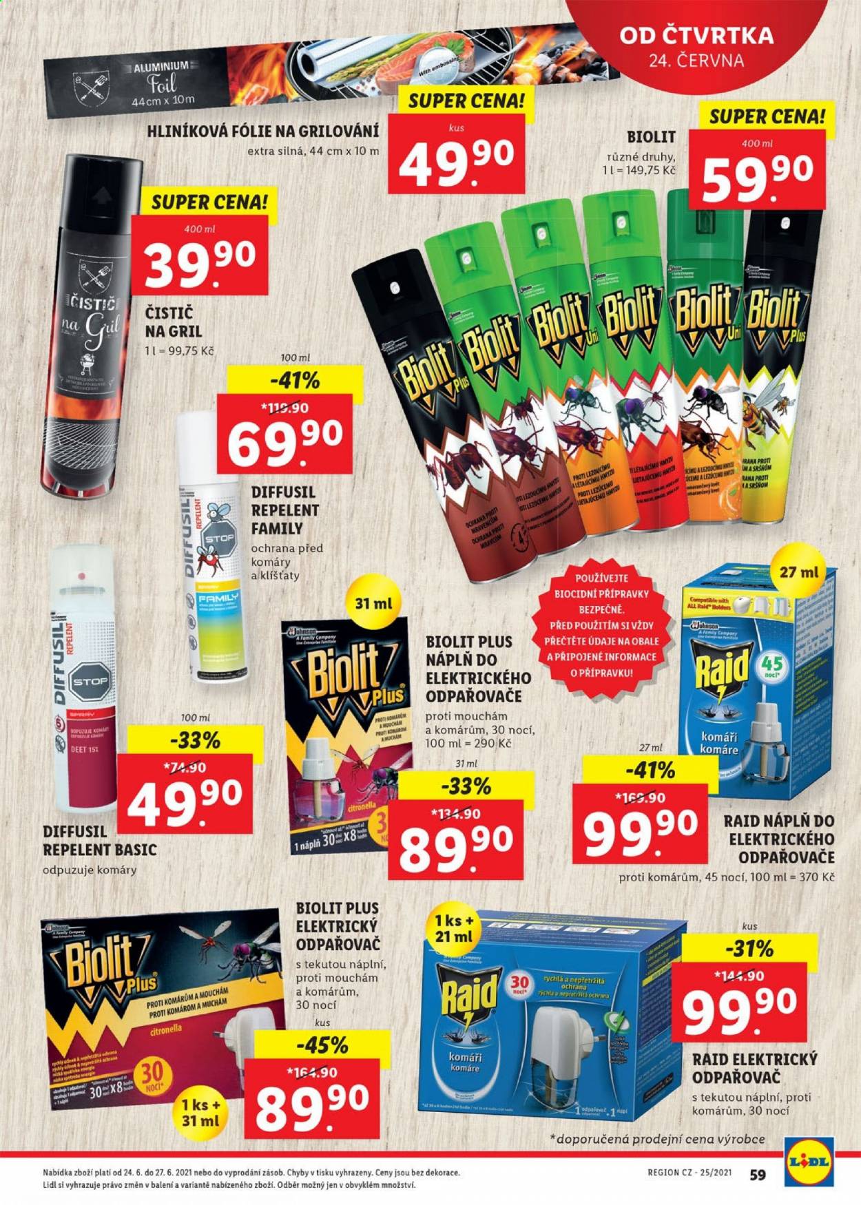 Leták Lidl - 21.6.2021 - 27.6.2021. Strana 59