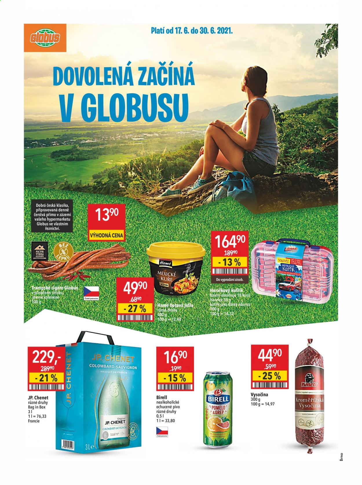 Leták Globus - 17.6.2021 - 23.6.2021. Strana 2