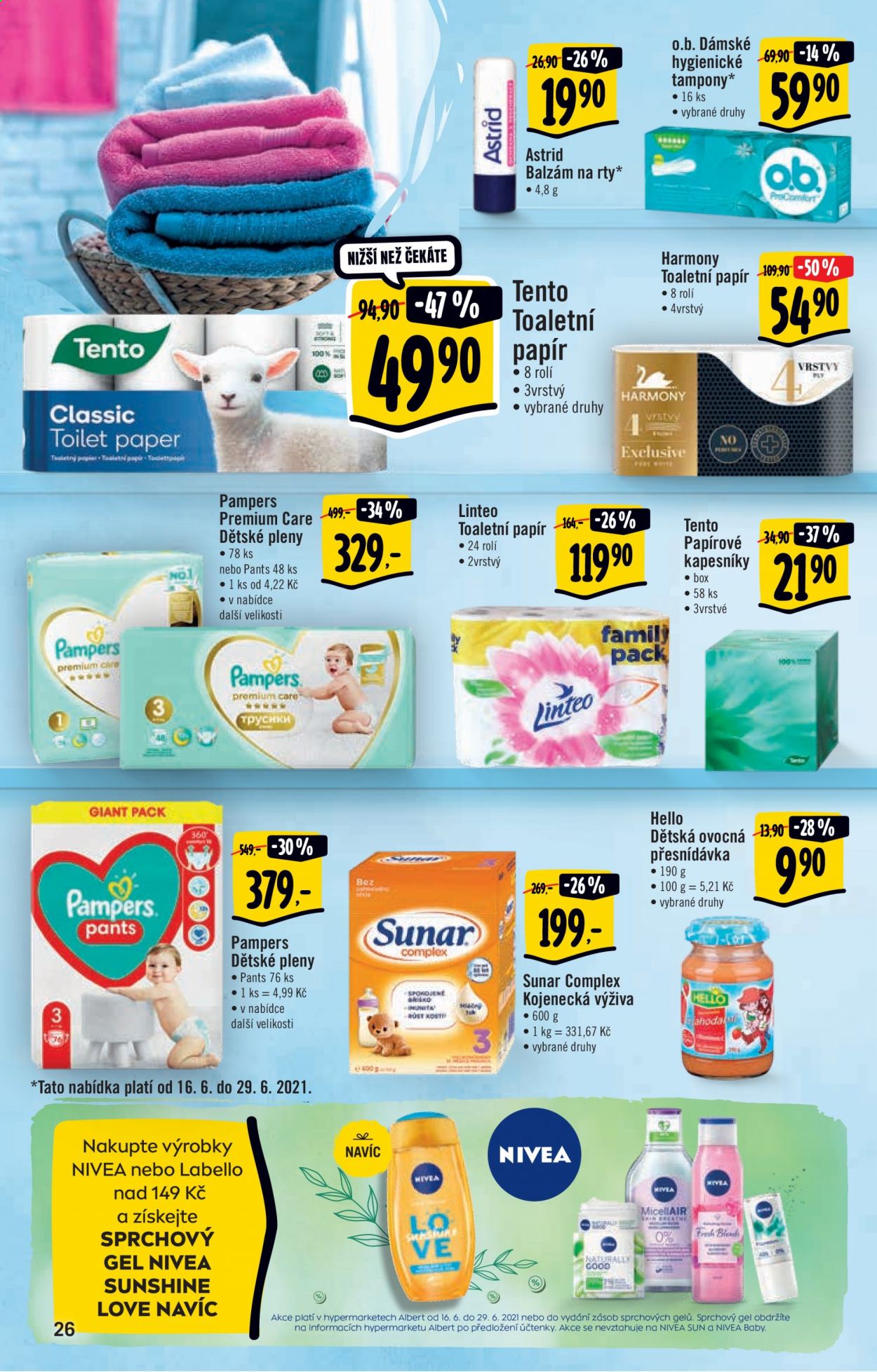 Leták Albert Hypermarket - 16.6.2021 - 22.6.2021. Strana 26