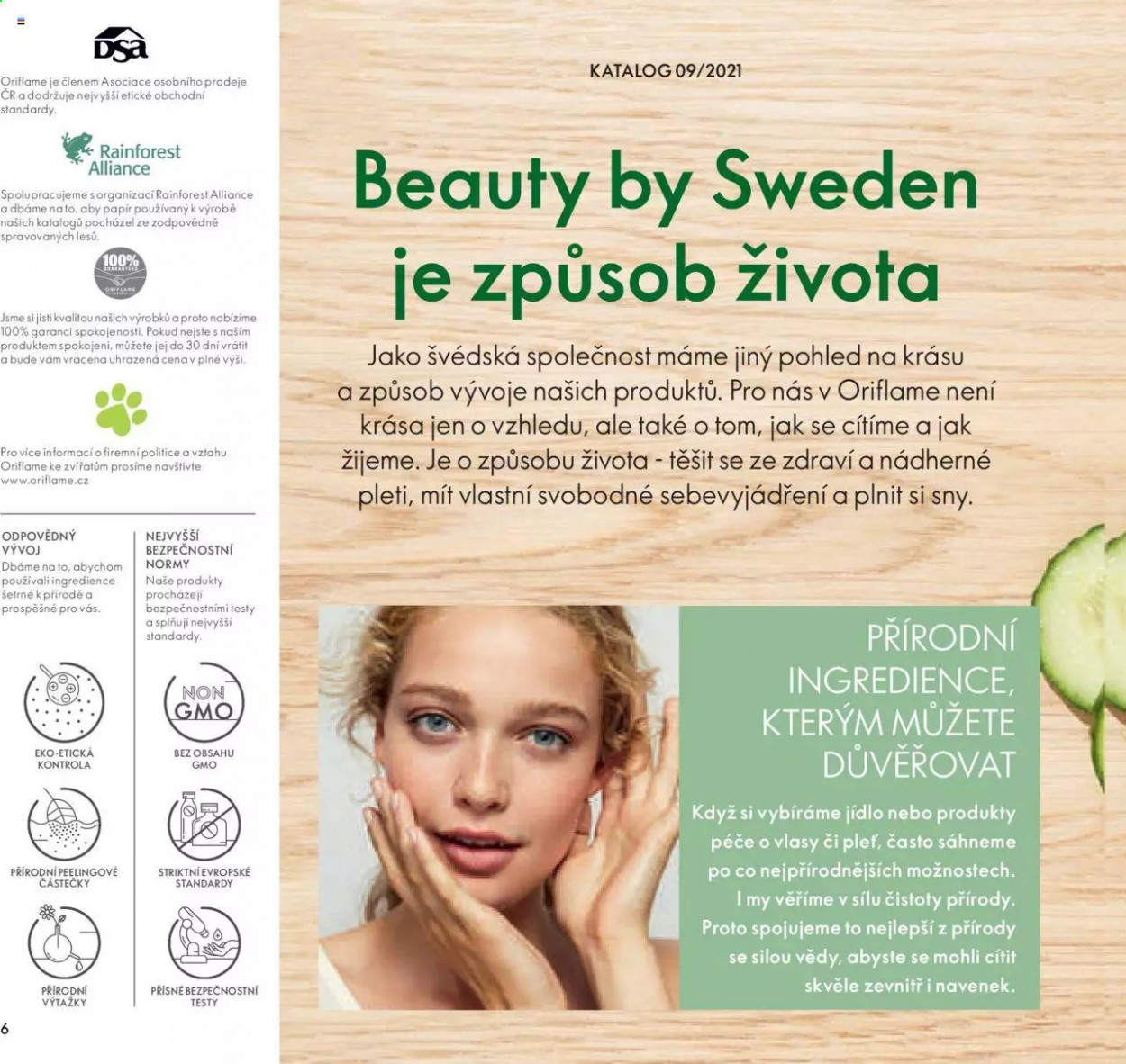 Leták ORIFLAME - 15.6.2021 - 5.7.2021. Strana 6