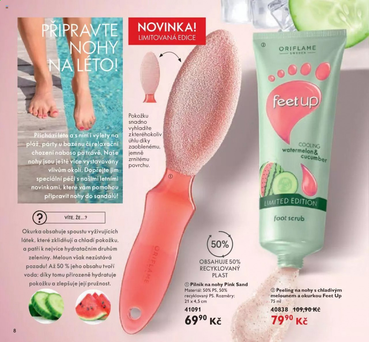 Leták ORIFLAME - 15.6.2021 - 5.7.2021. Strana 8