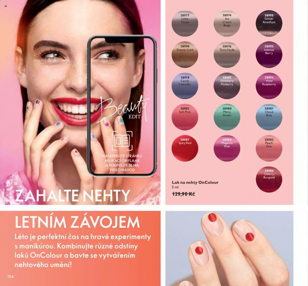 Leták ORIFLAME - 15.6.2021 - 5.7.2021. Strana 124