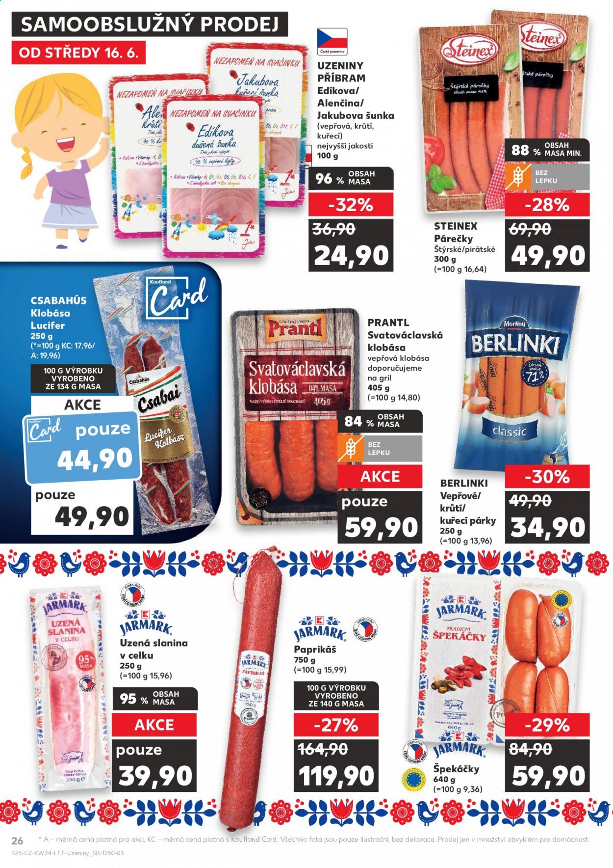 Leták Kaufland - 16.6.2021 - 22.6.2021. Strana 26