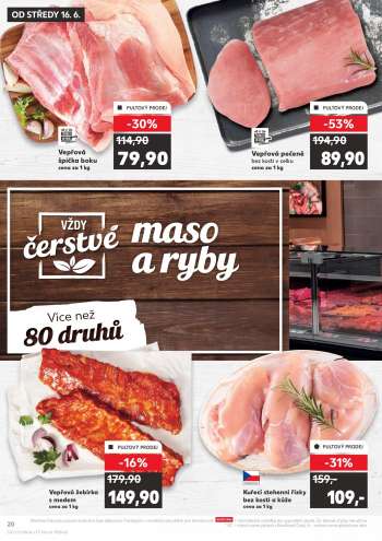 Leták Kaufland - 16.6.2021 - 22.6.2021.