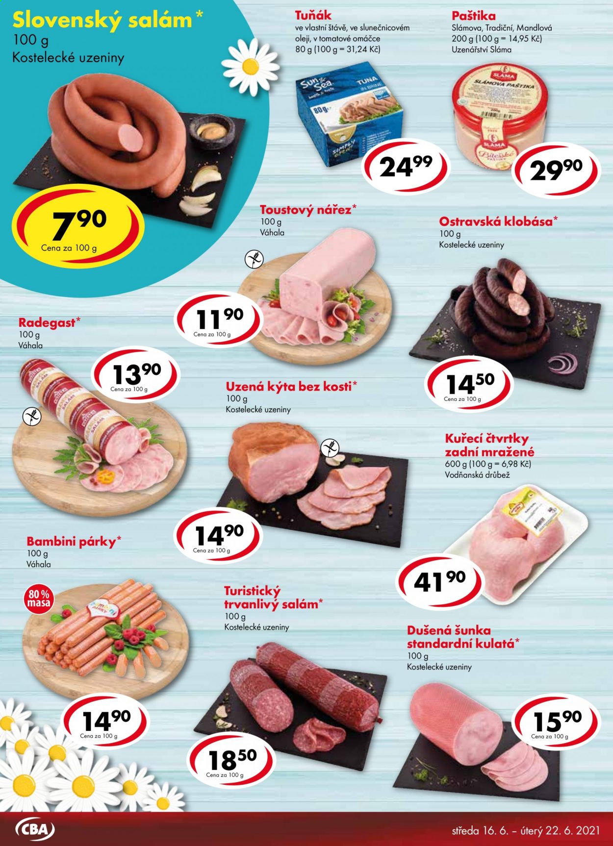 Leták CBA Premium - 16.6.2021 - 22.6.2021. Strana 4