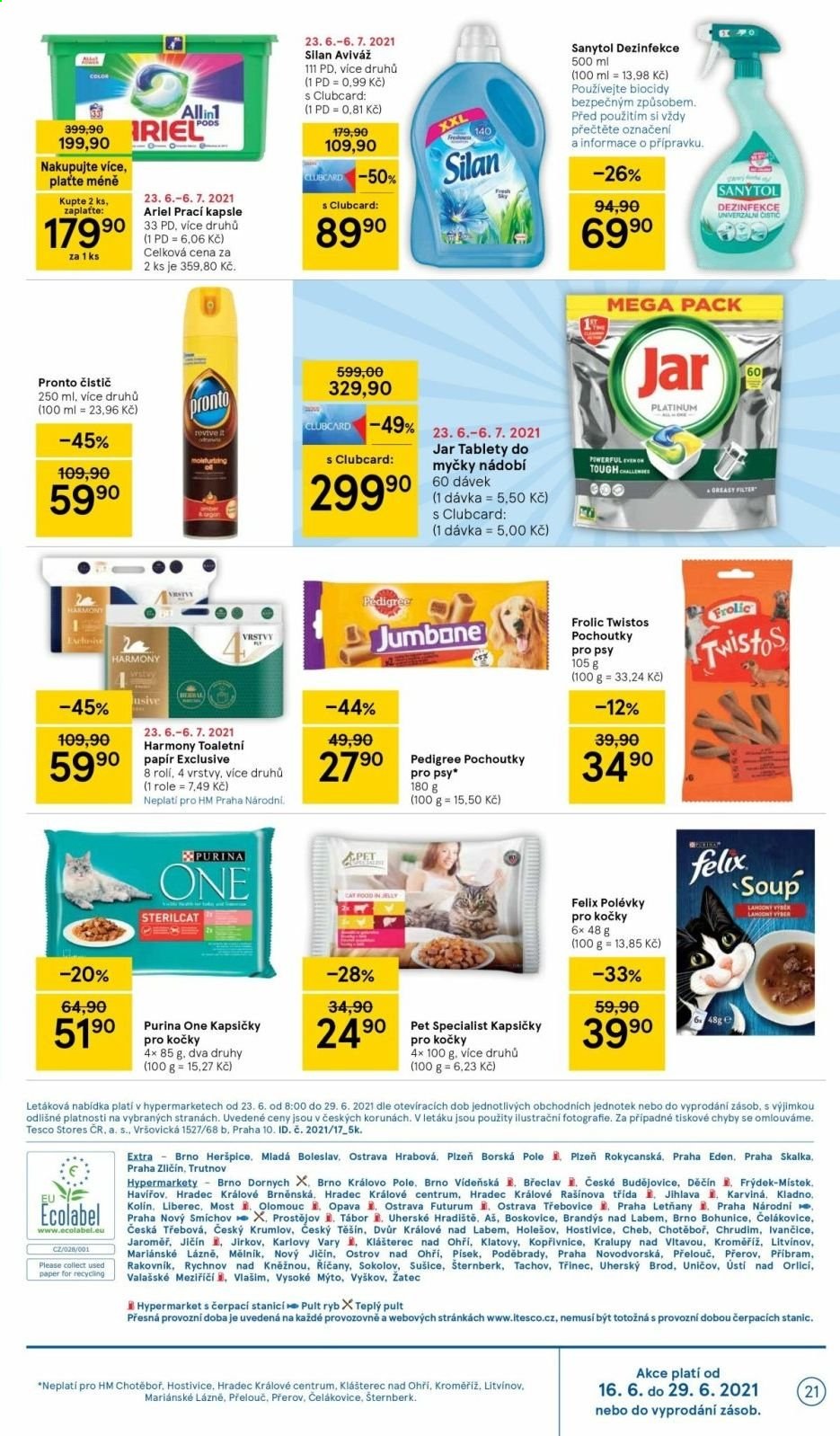 Leták TESCO - 23.6.2021 - 29.6.2021. Strana 21