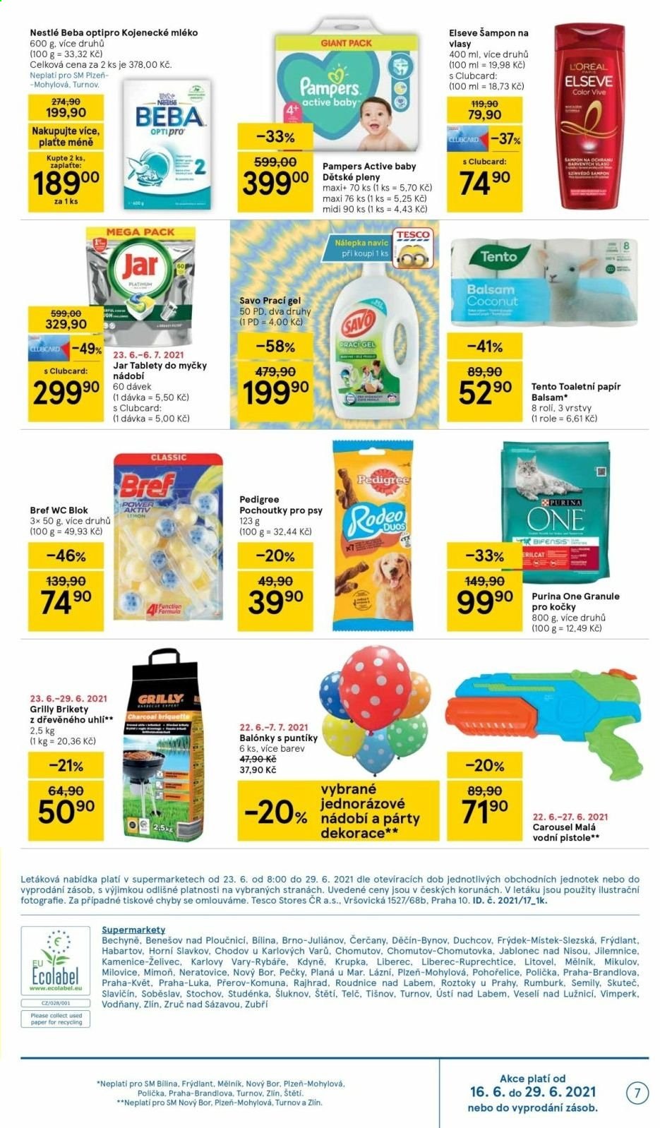 Leták TESCO supermarket - 23.6.2021 - 29.6.2021. Strana 7