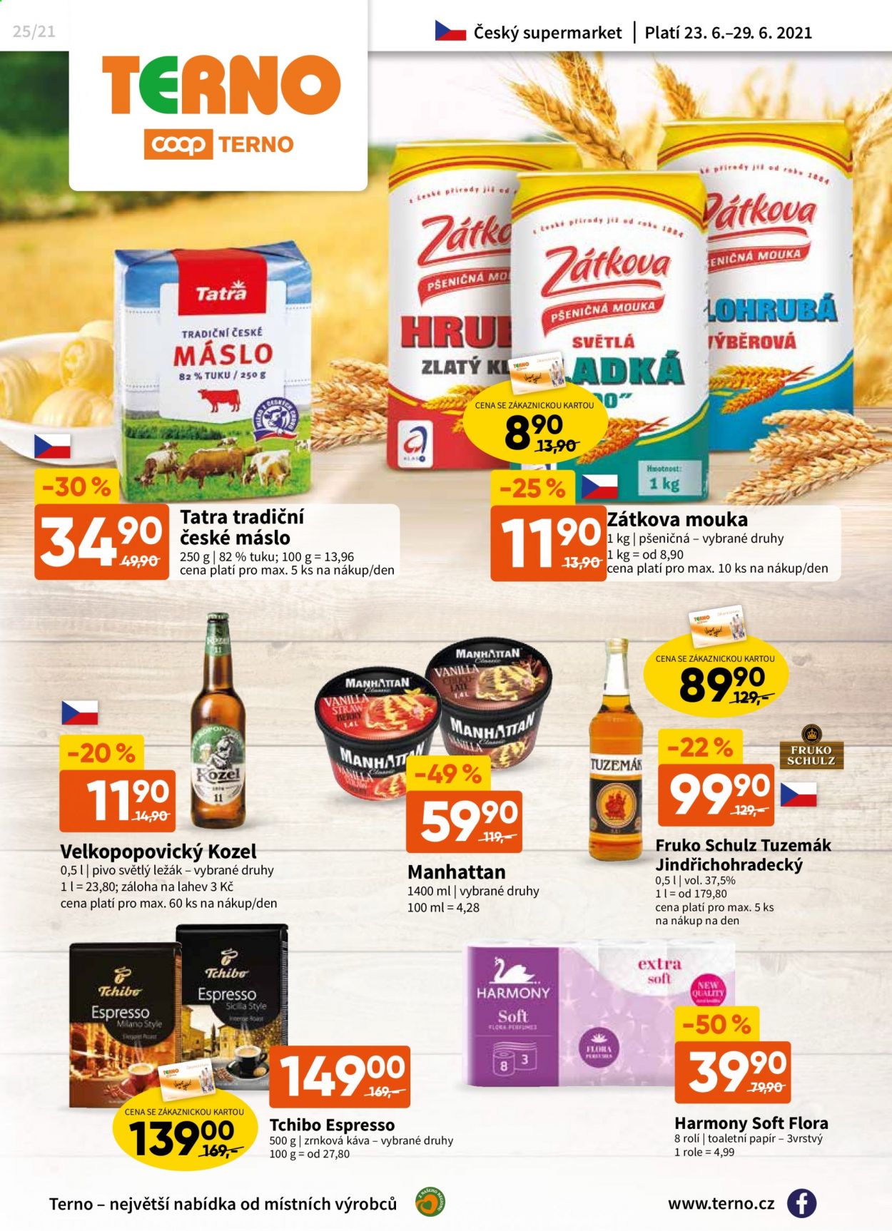 Leták coop TERNO - 23.6.2021 - 29.6.2021. Strana 1
