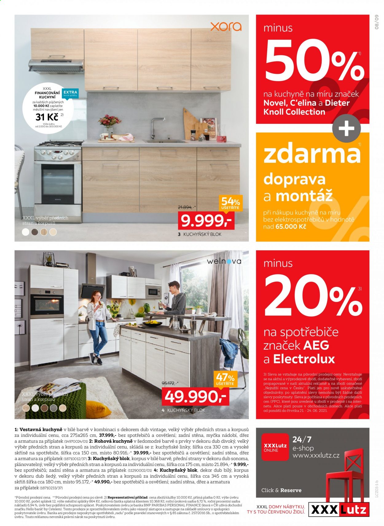 Leták XXXLutz - 21.6.2021 - 4.7.2021. Strana 9