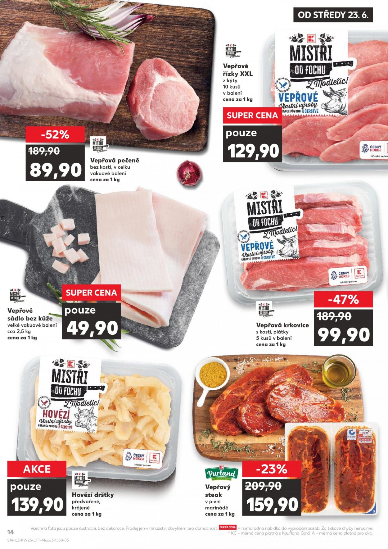 Leták Kaufland - 23.6.2021 - 29.6.2021. Strana 14