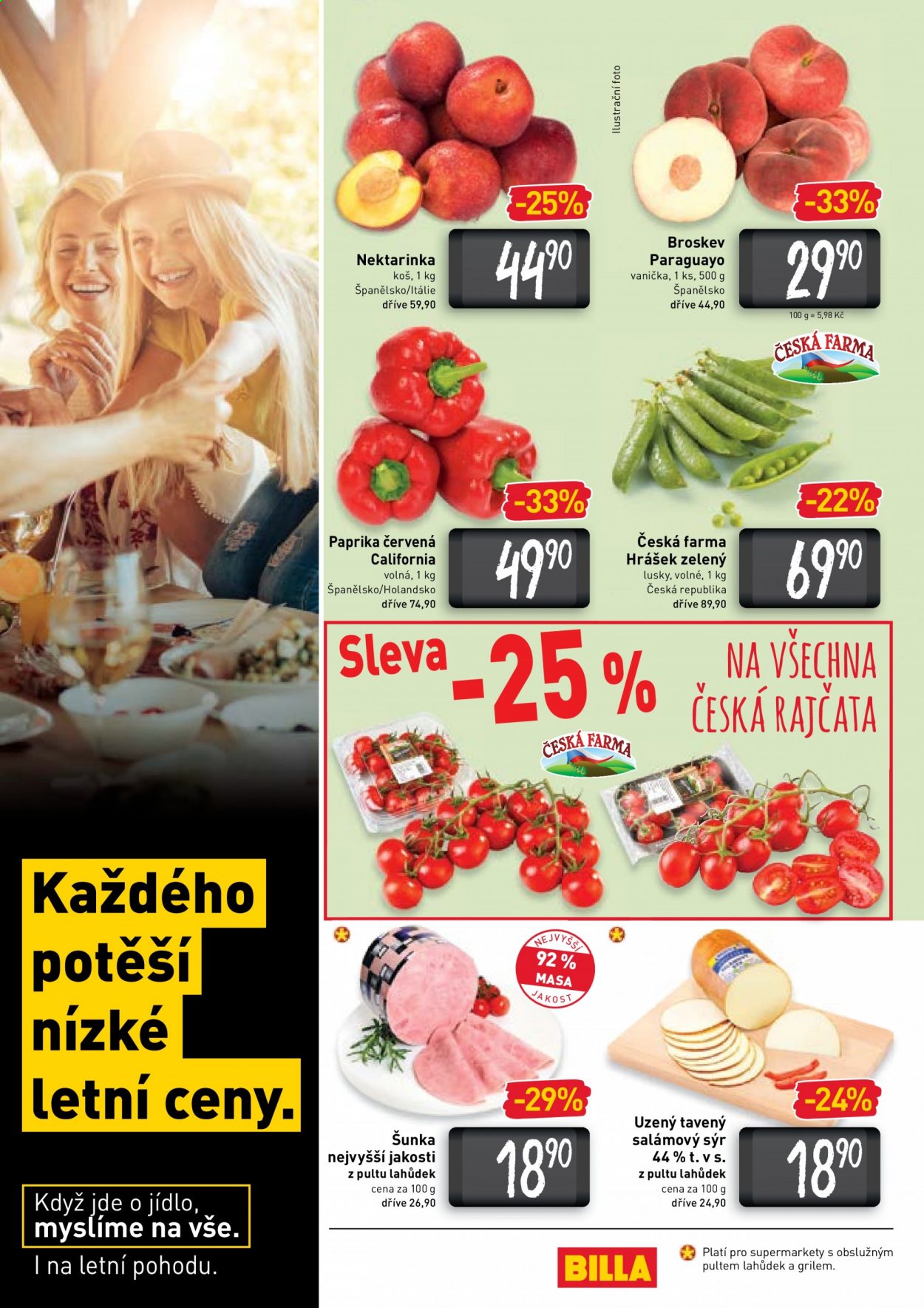 Leták BILLA - 23.6.2021 - 29.6.2021. Strana 2