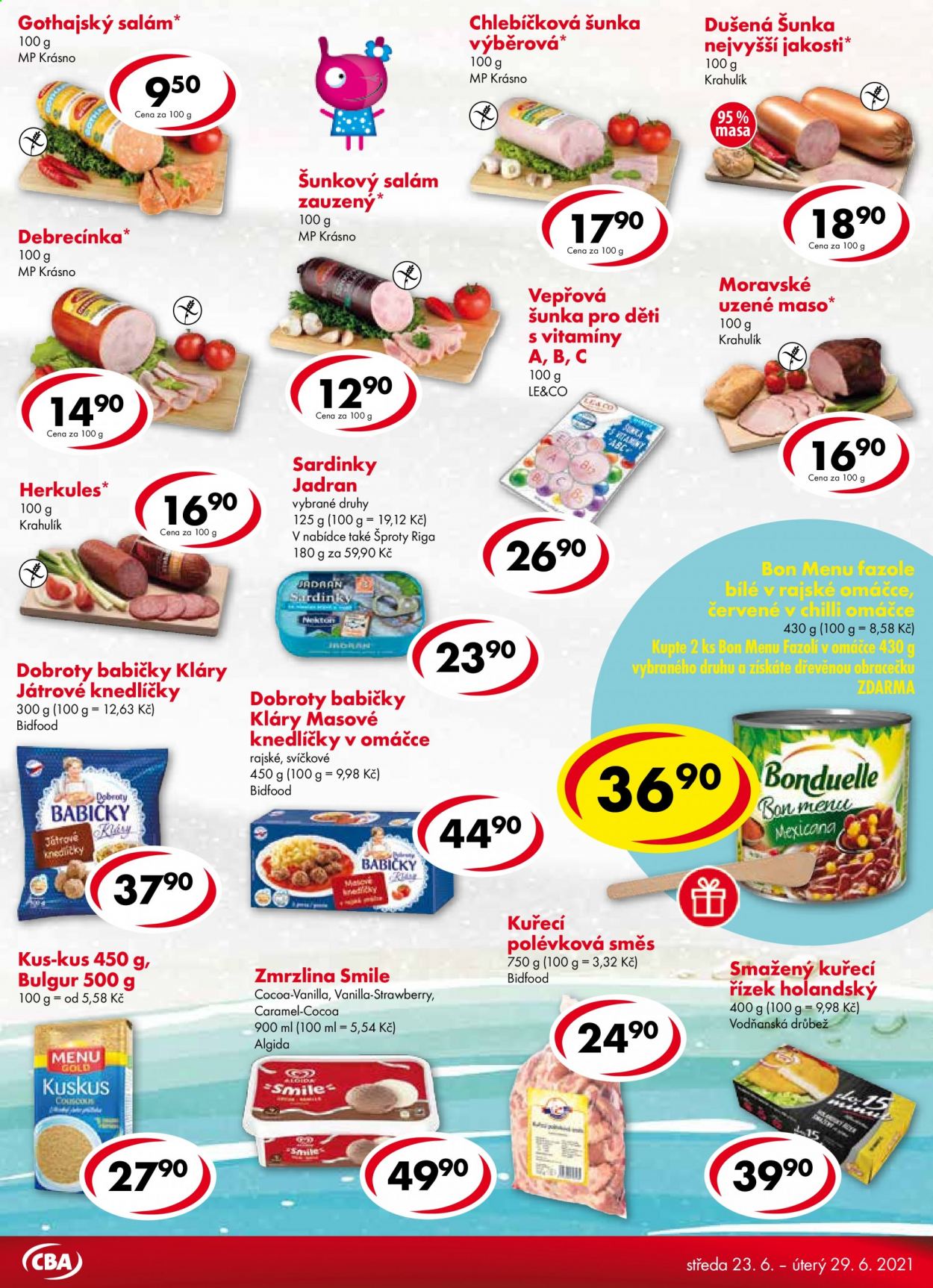 Leták CBA Premium - 23.6.2021 - 29.6.2021. Strana 3