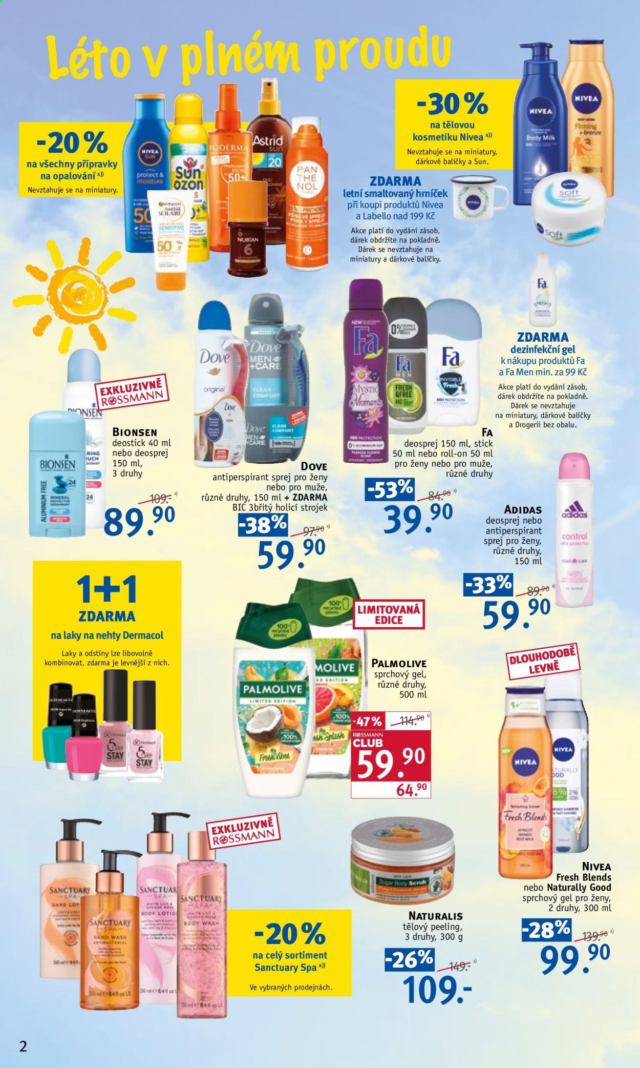 Leták ROSSMANN - 23.6.2021 - 6.7.2021. Strana 2