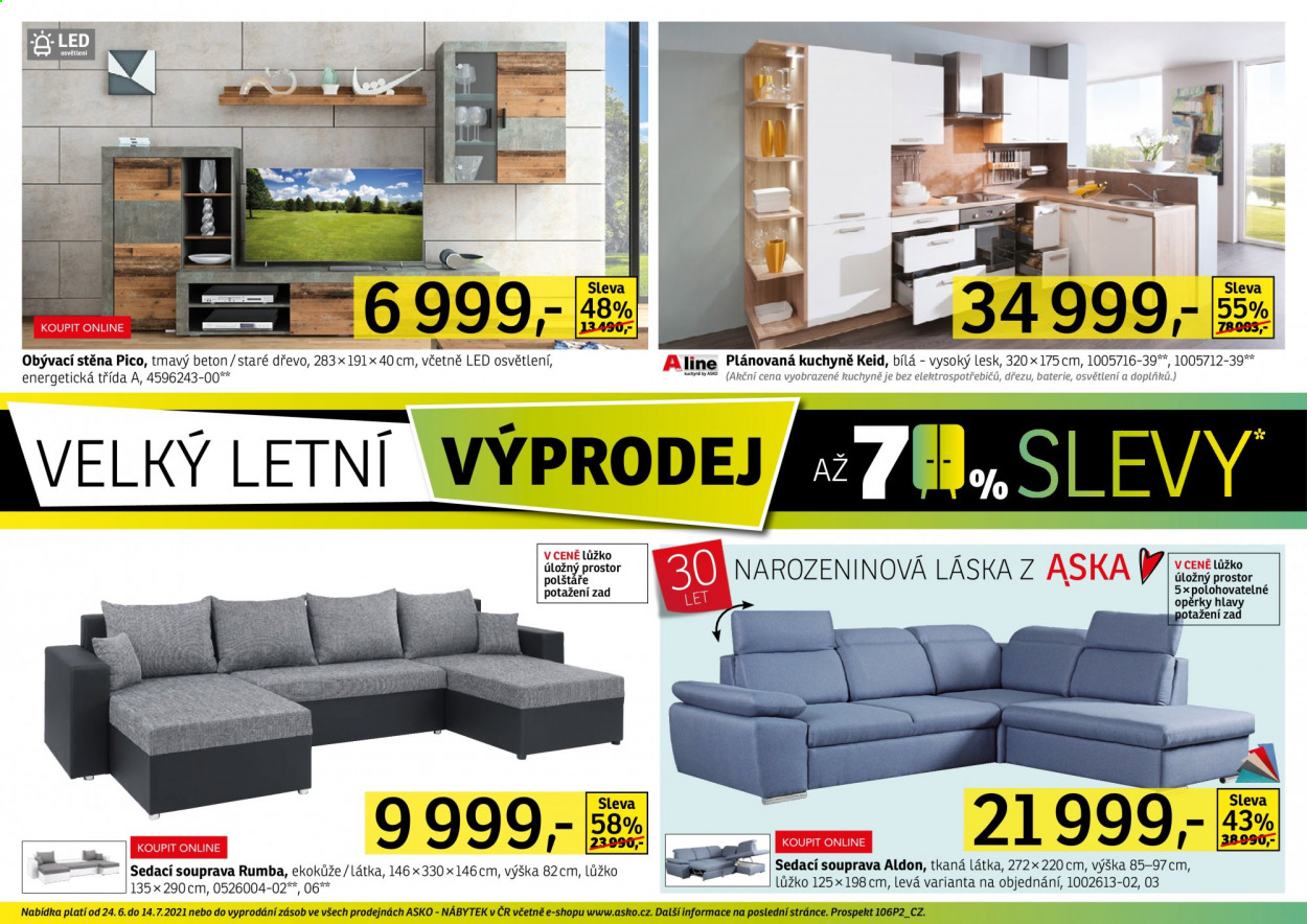 Leták ASKO - 24.6.2021 - 14.7.2021. Strana 2