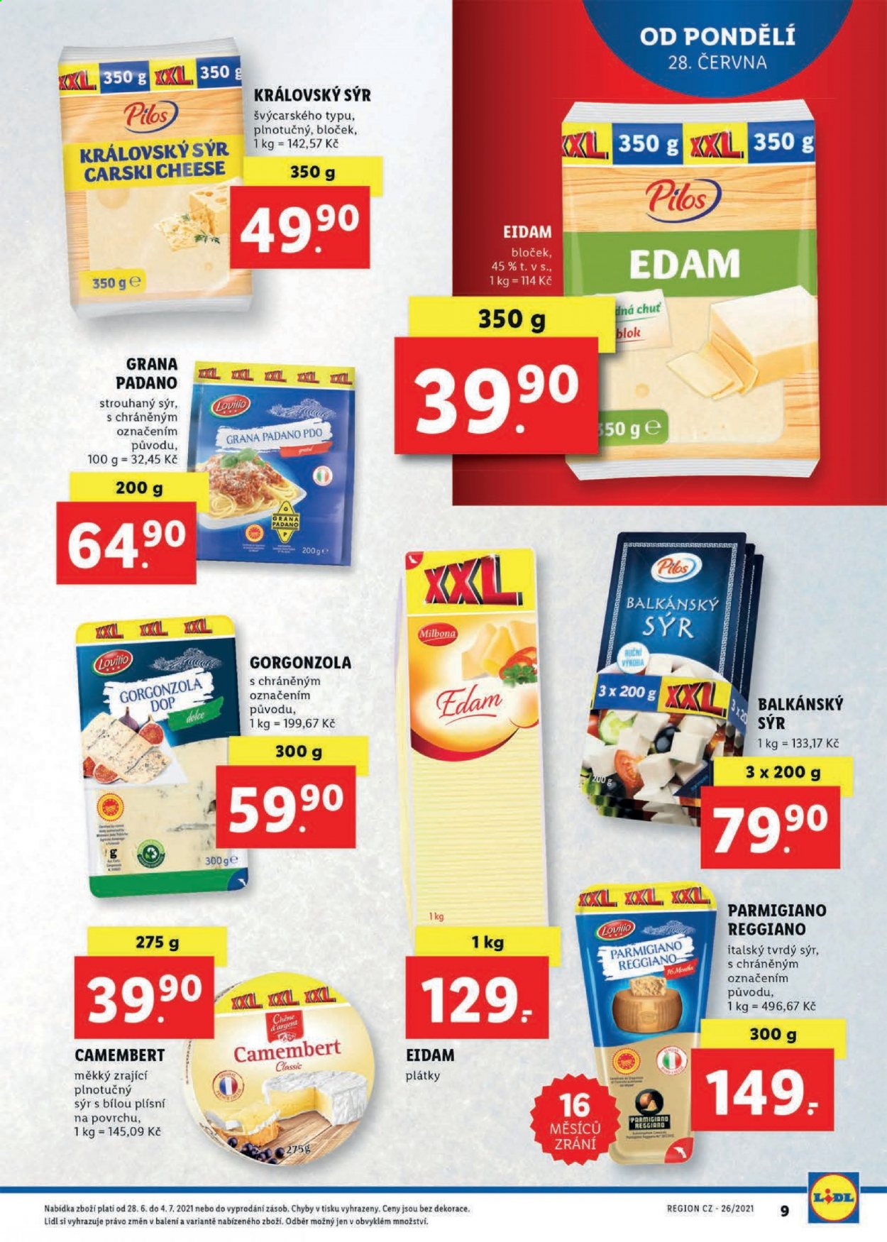 Leták Lidl - 28.6.2021 - 4.7.2021. Strana 9
