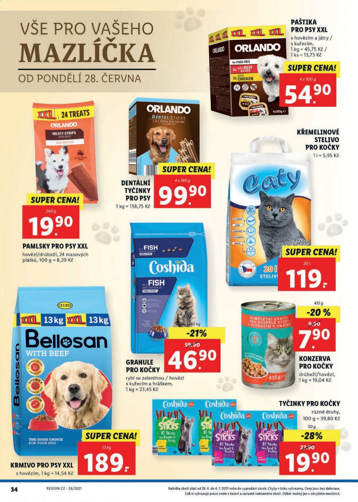 Leták Lidl - 28.6.2021 - 4.7.2021. Strana 34