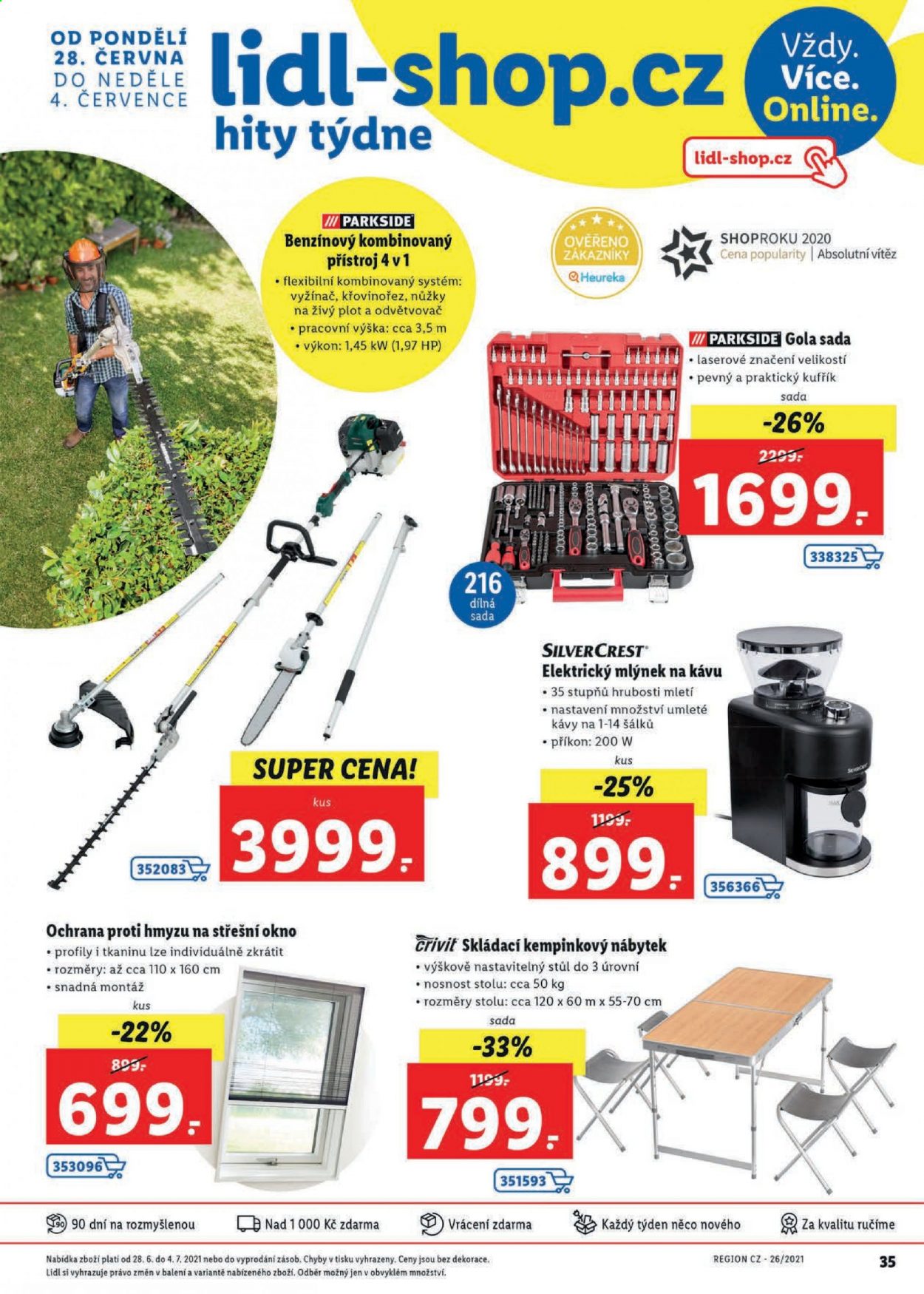 Leták Lidl - 28.6.2021 - 4.7.2021. Strana 35