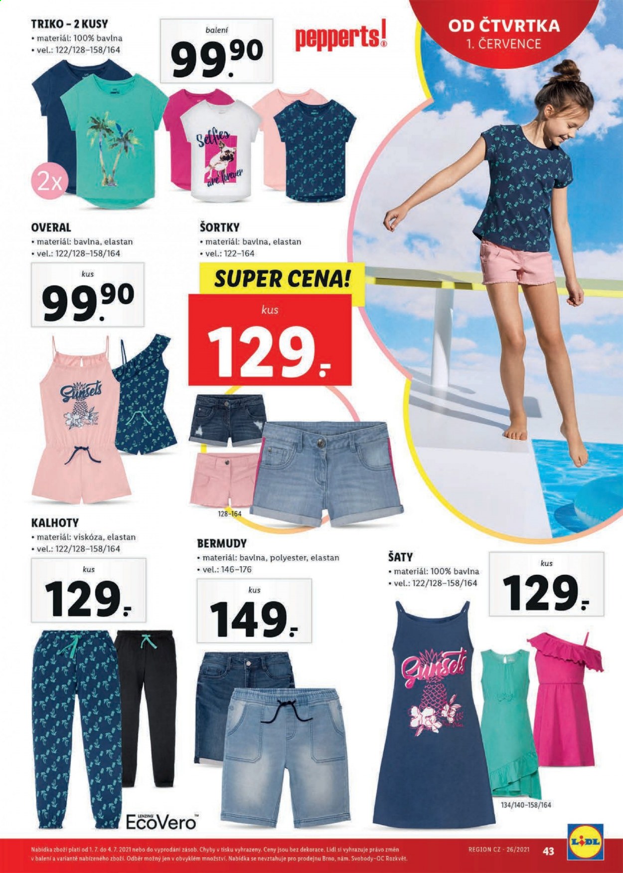 Leták Lidl - 28.6.2021 - 4.7.2021. Strana 43