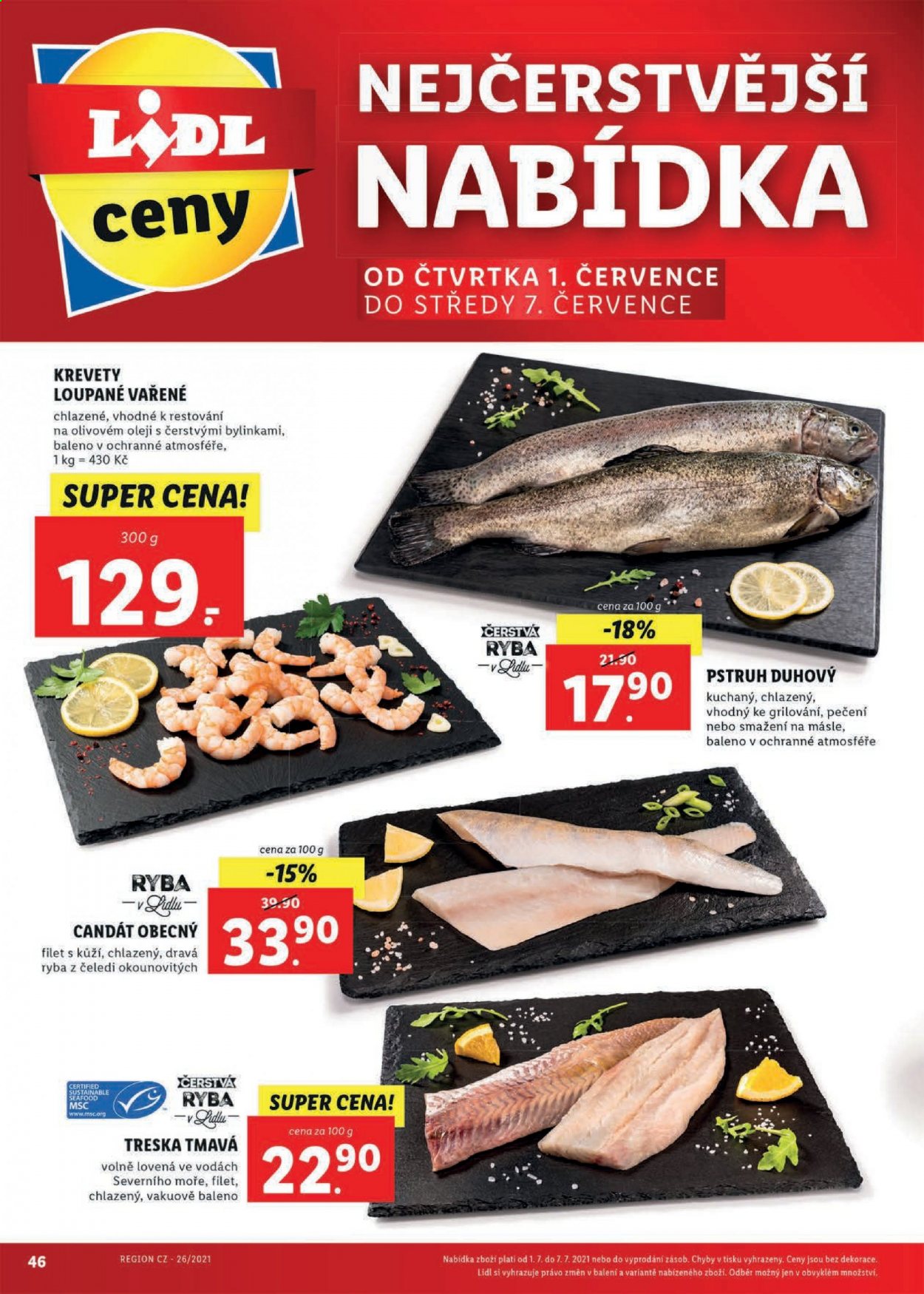 Leták Lidl - 28.6.2021 - 4.7.2021. Strana 46