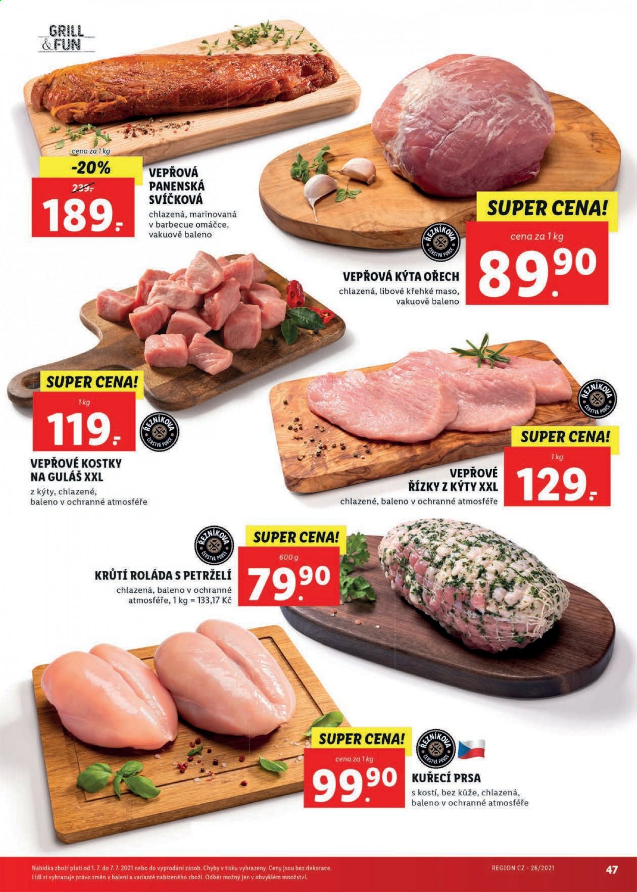 Leták Lidl - 28.6.2021 - 4.7.2021. Strana 47