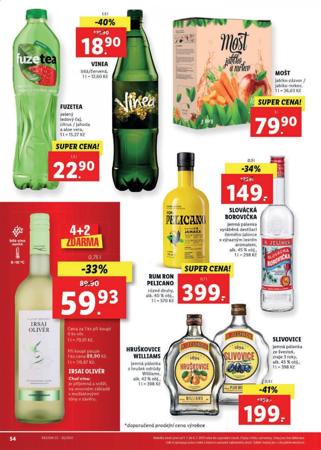 Leták Lidl - 28.6.2021 - 4.7.2021. Strana 54