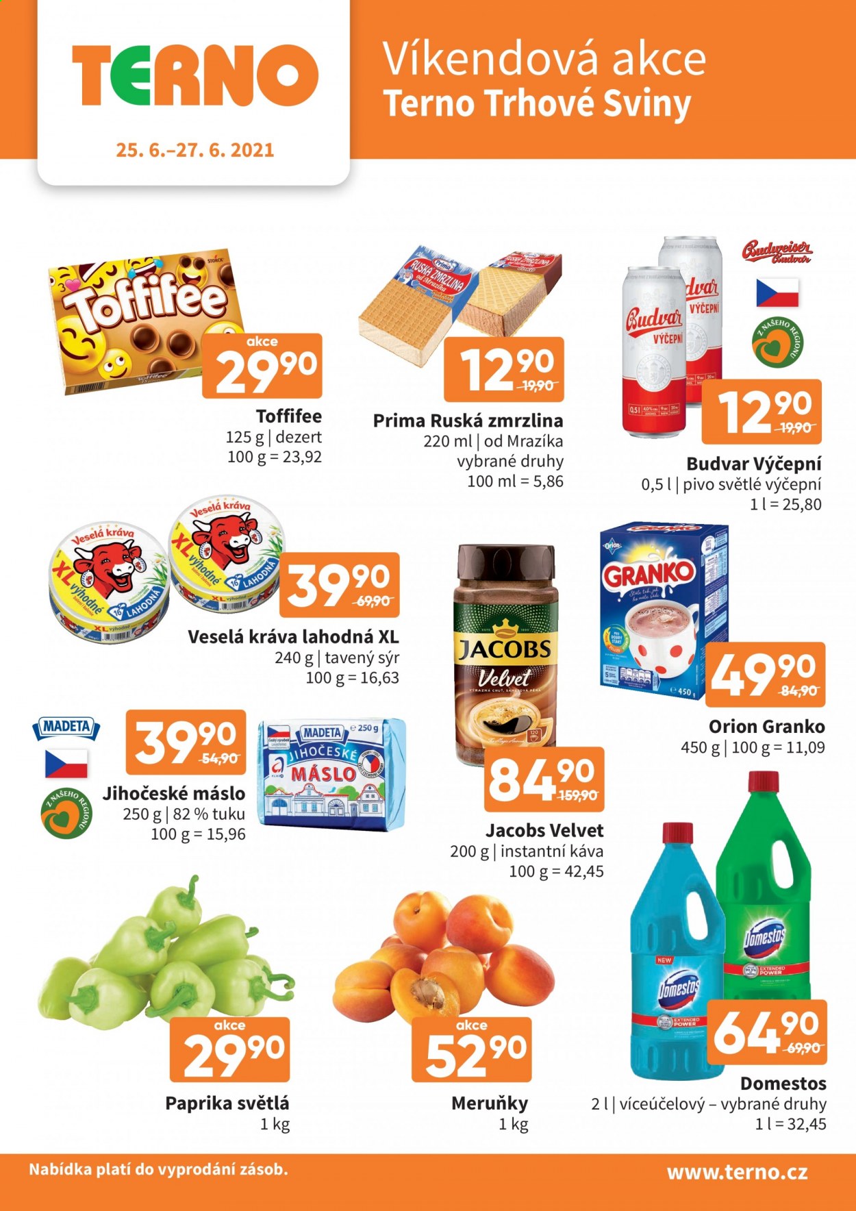 Leták coop TERNO - 25.6.2021 - 27.6.2021. Strana 1