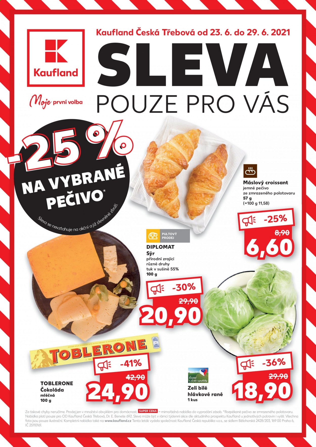 Leták Kaufland - 23.6.2021 - 29.6.2021. Strana 1